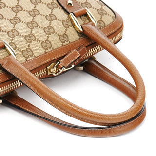 Gucci 131023 Beige Brown GG Tote Bag