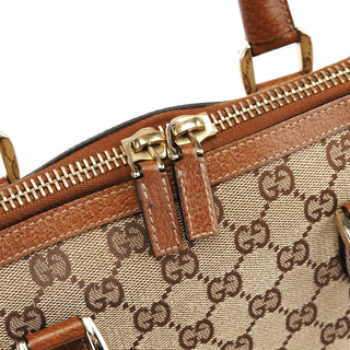 Gucci 131023 Beige Brown GG Tote Bag