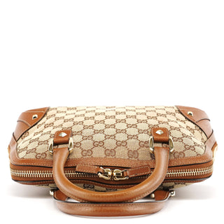 Gucci 131023 Beige Brown GG Tote Bag