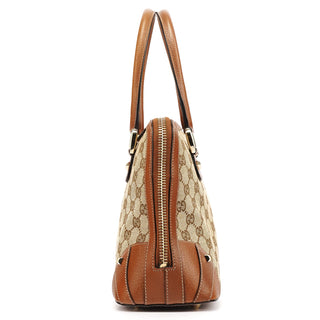 Gucci 131023 Beige Brown GG Tote Bag