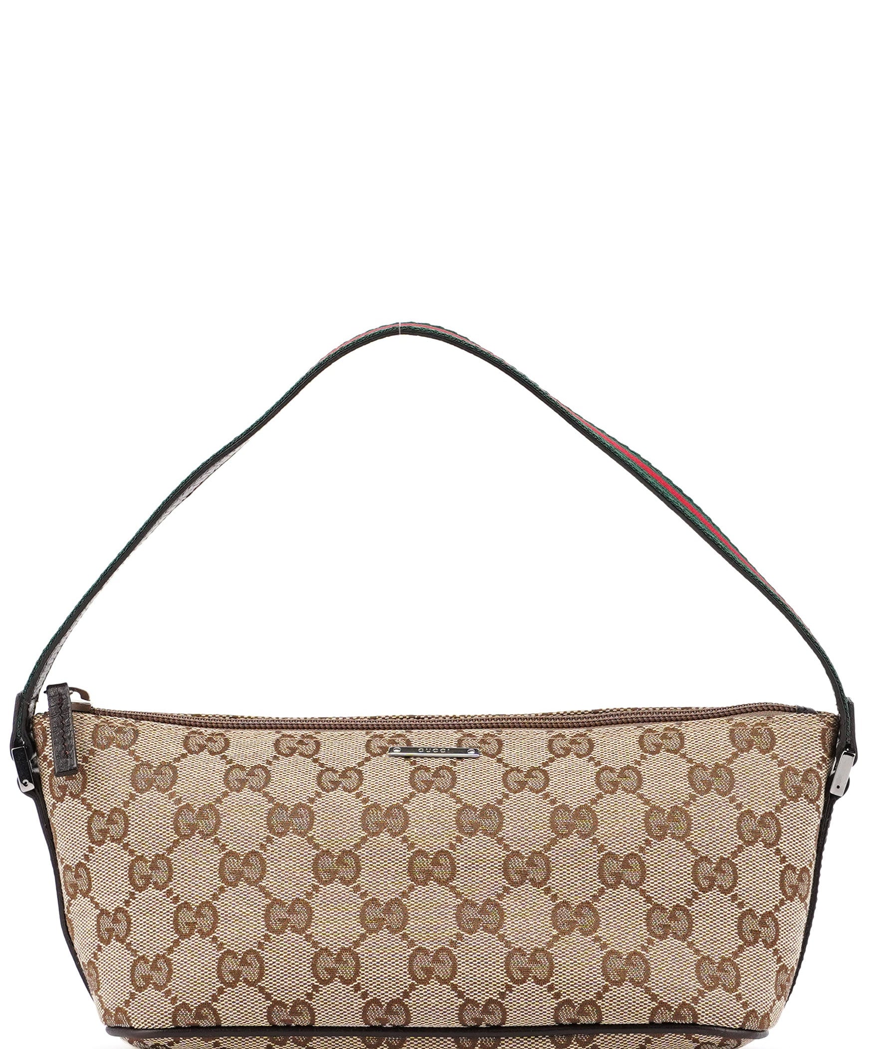 Gucci 141809 Beige Brown GG Boat