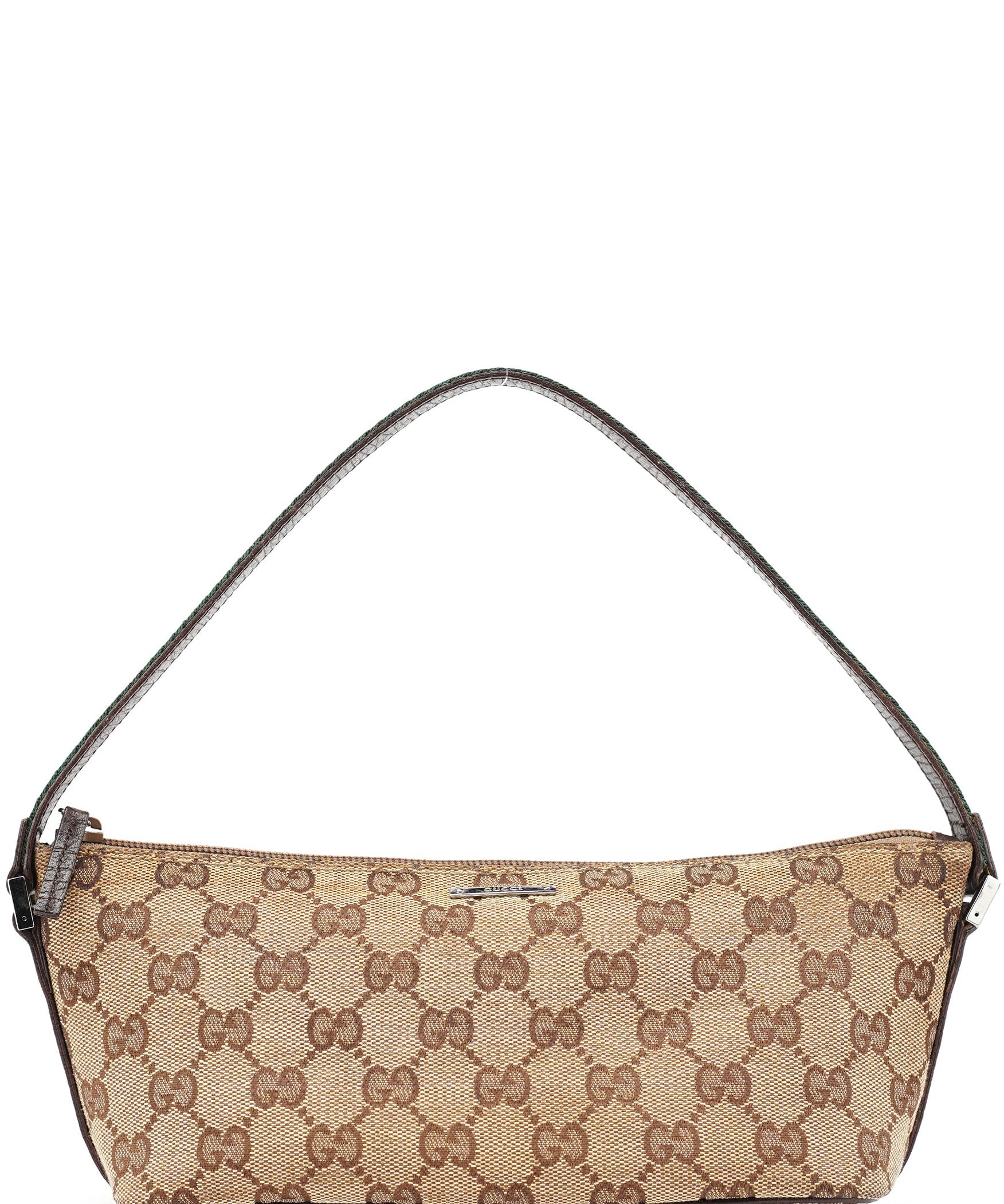 Gucci 141809 GG Boat Pochette in tela beige