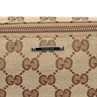 Gucci 141809 Beige GG Boat Pochette