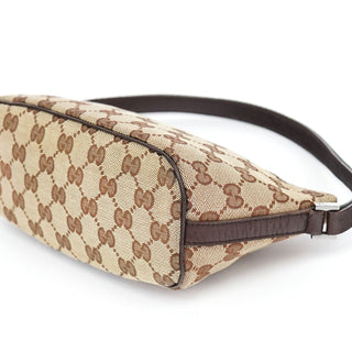 Gucci 141809 Beige GG Boat Pochette