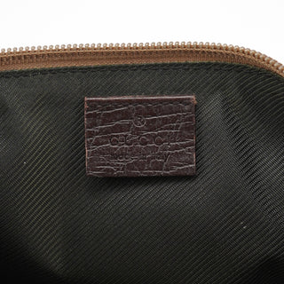 Gucci 141809 Beige GG Boat Pochette