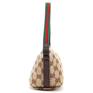 Gucci 141809 Beige GG Boat Pochette