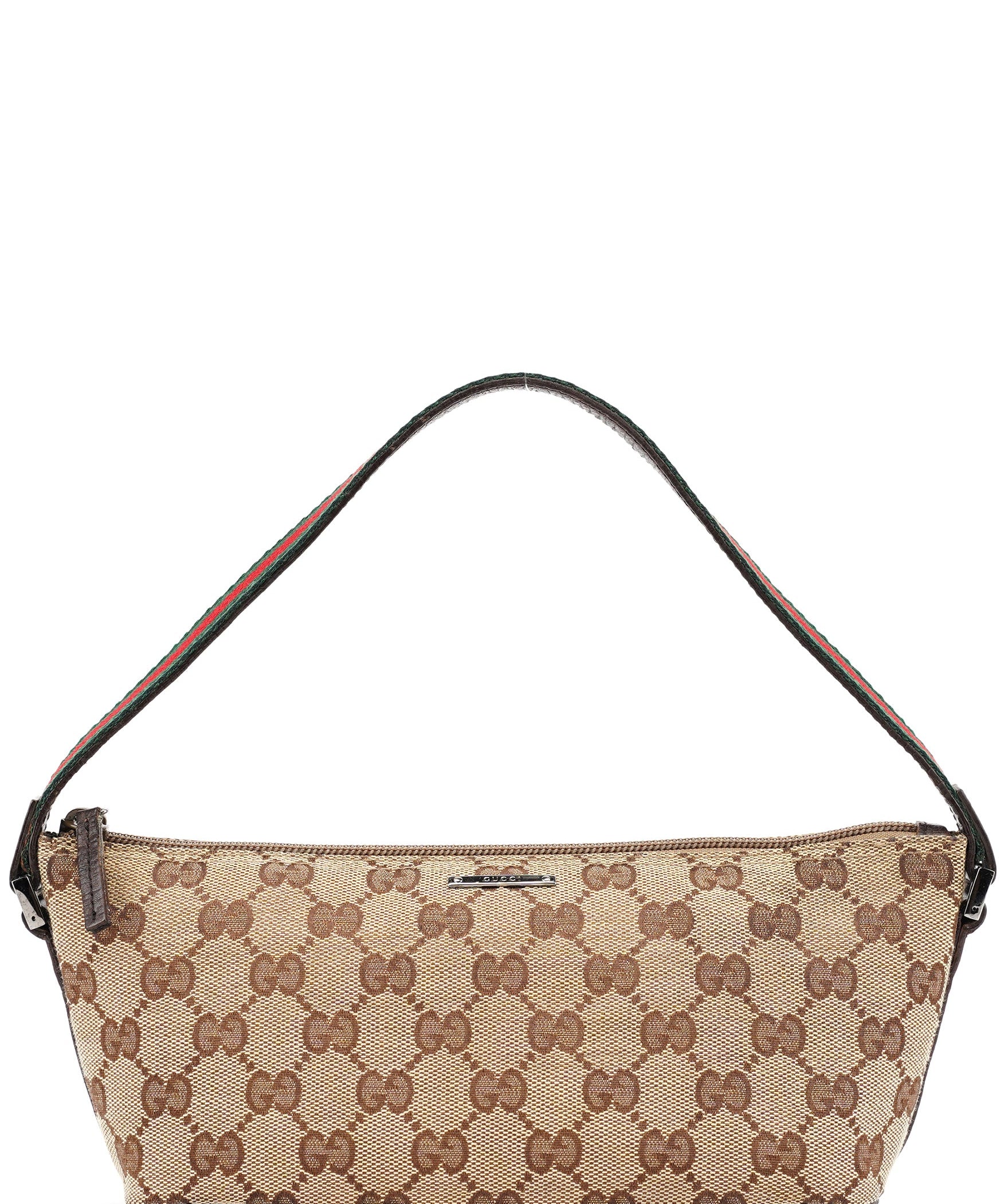 Gucci 141809 GG Boat Pochette in tela beige