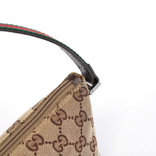 Gucci 141809 Beige GG Boat Pochette