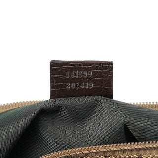 Gucci 141809 Beige GG Boat Pochette