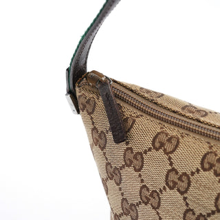 Gucci 141809 Beige GG Boat Pochette