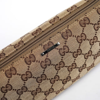 Gucci 141809 Beige GG Boat Pochette