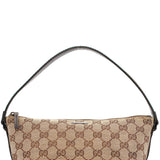 Gucci 141809 Beige GG Boat Pochette