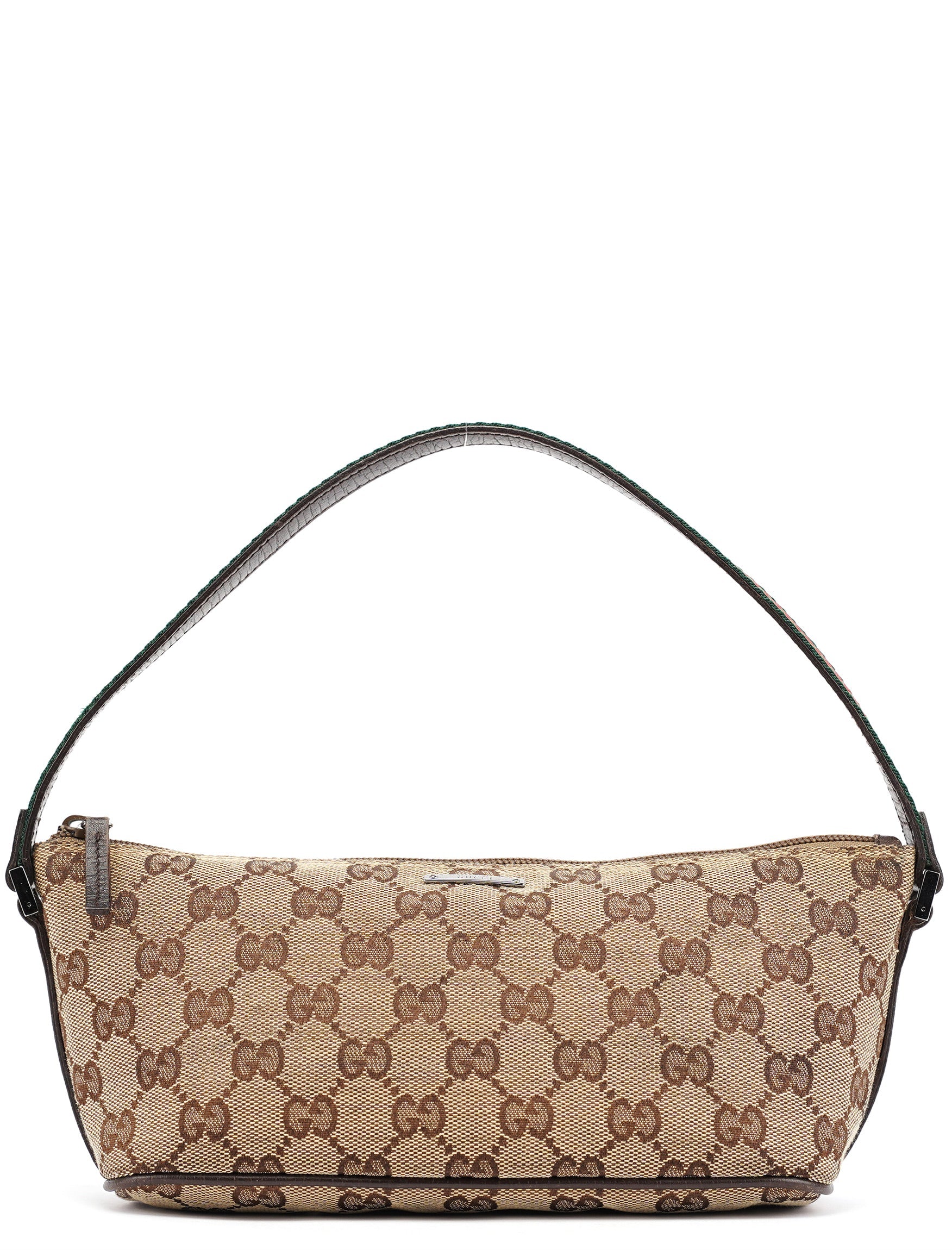 Gucci 141809 Beige GG Boat Pochette