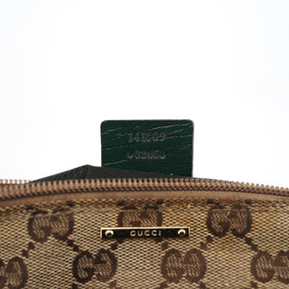 Gucci 141809 Beige GG Boat Pochette