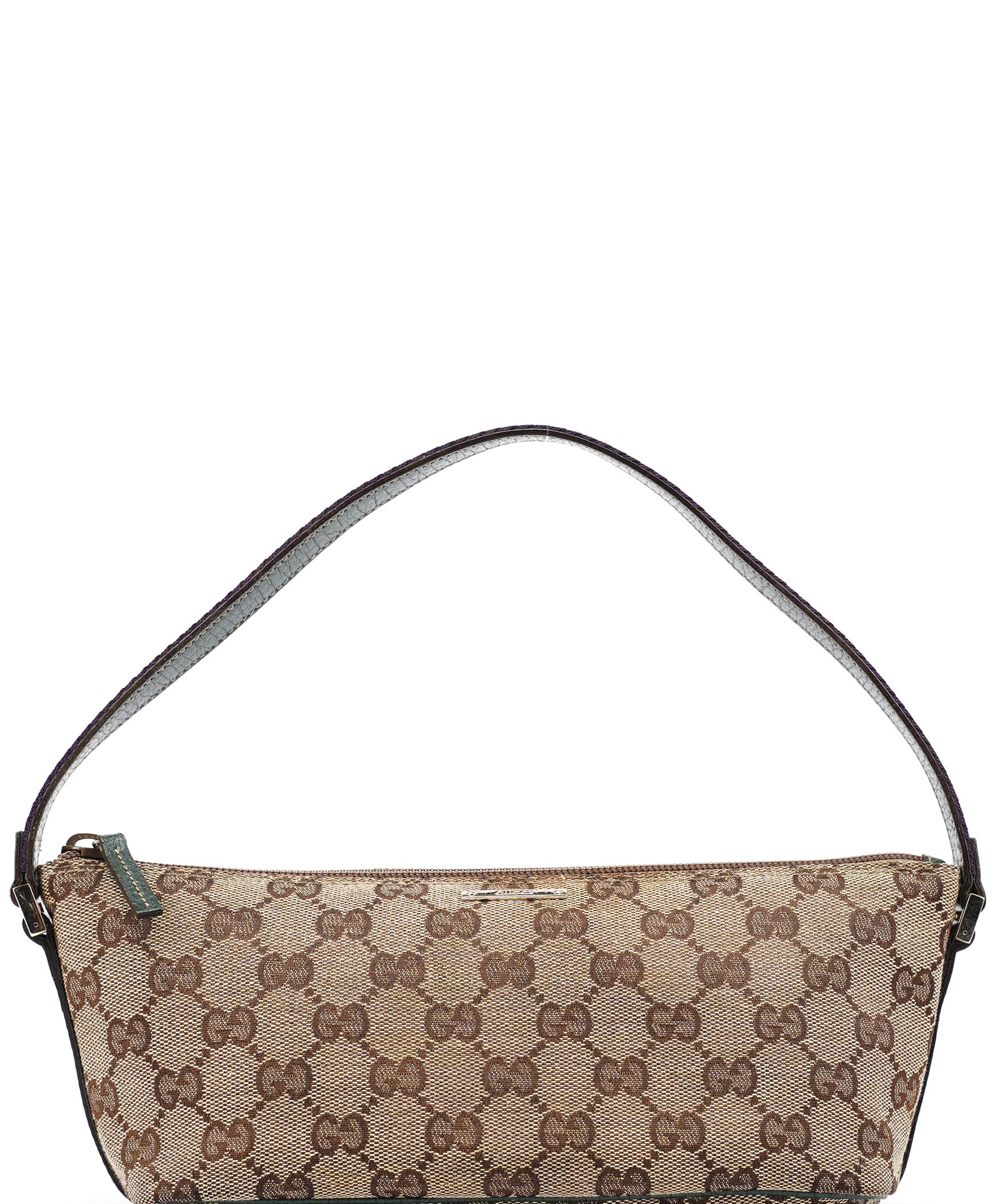 Gucci 141809 Beige GG Boat Pochette