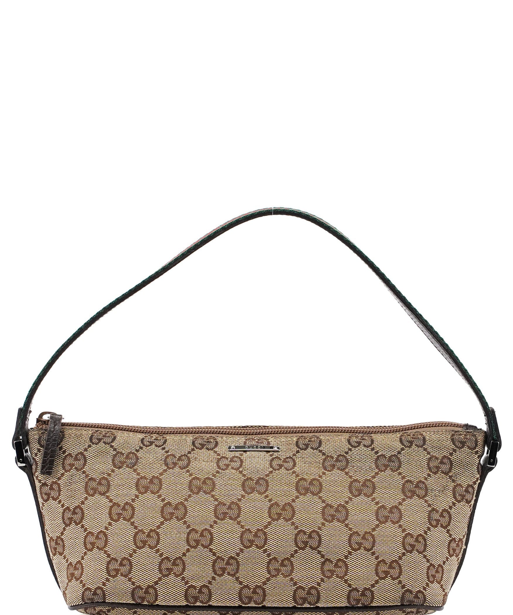 Gucci 141809 Beige GG Boat Pochette