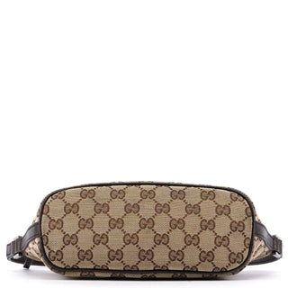 Gucci 141809 Beige GG Boat Pochette