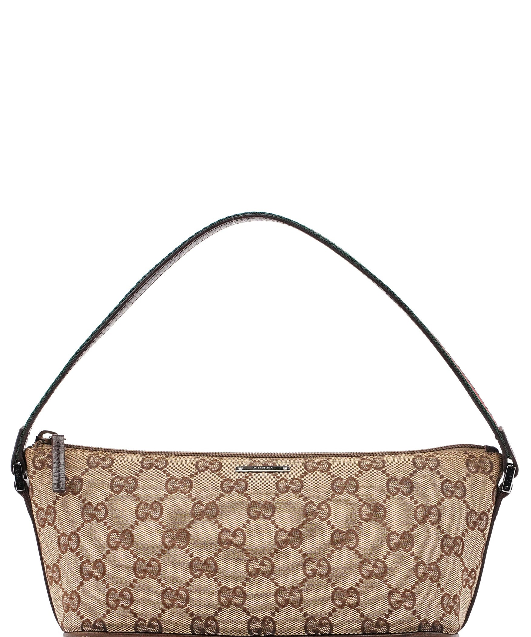 Gucci 141809 Beige GG Boat Pochette