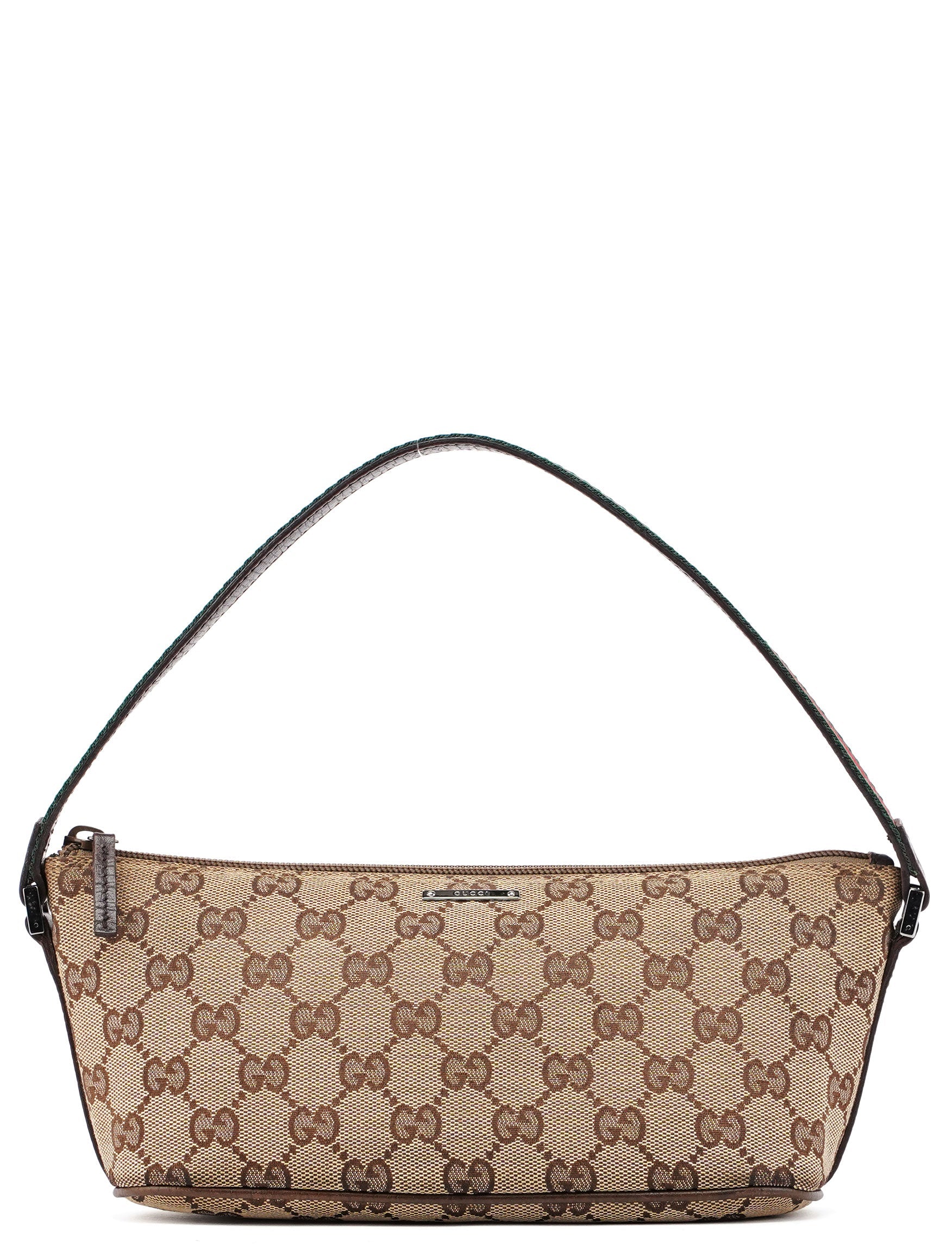 Gucci 141809 Beige GG Boat Pochette