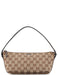 Gucci 141809 Beige GG Boat Pochette