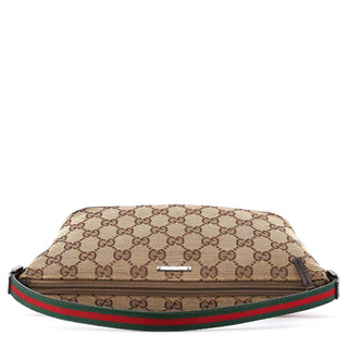 Gucci 141809 Beige GG Boat Pochette