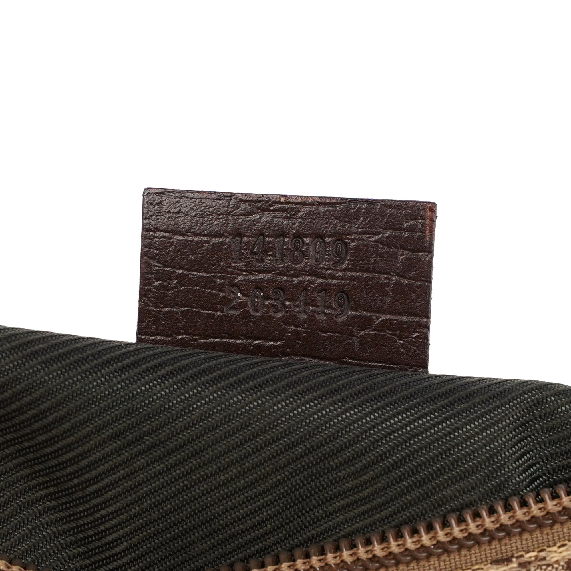 Gucci 141809 GG Boat Pochette en toile GG beige