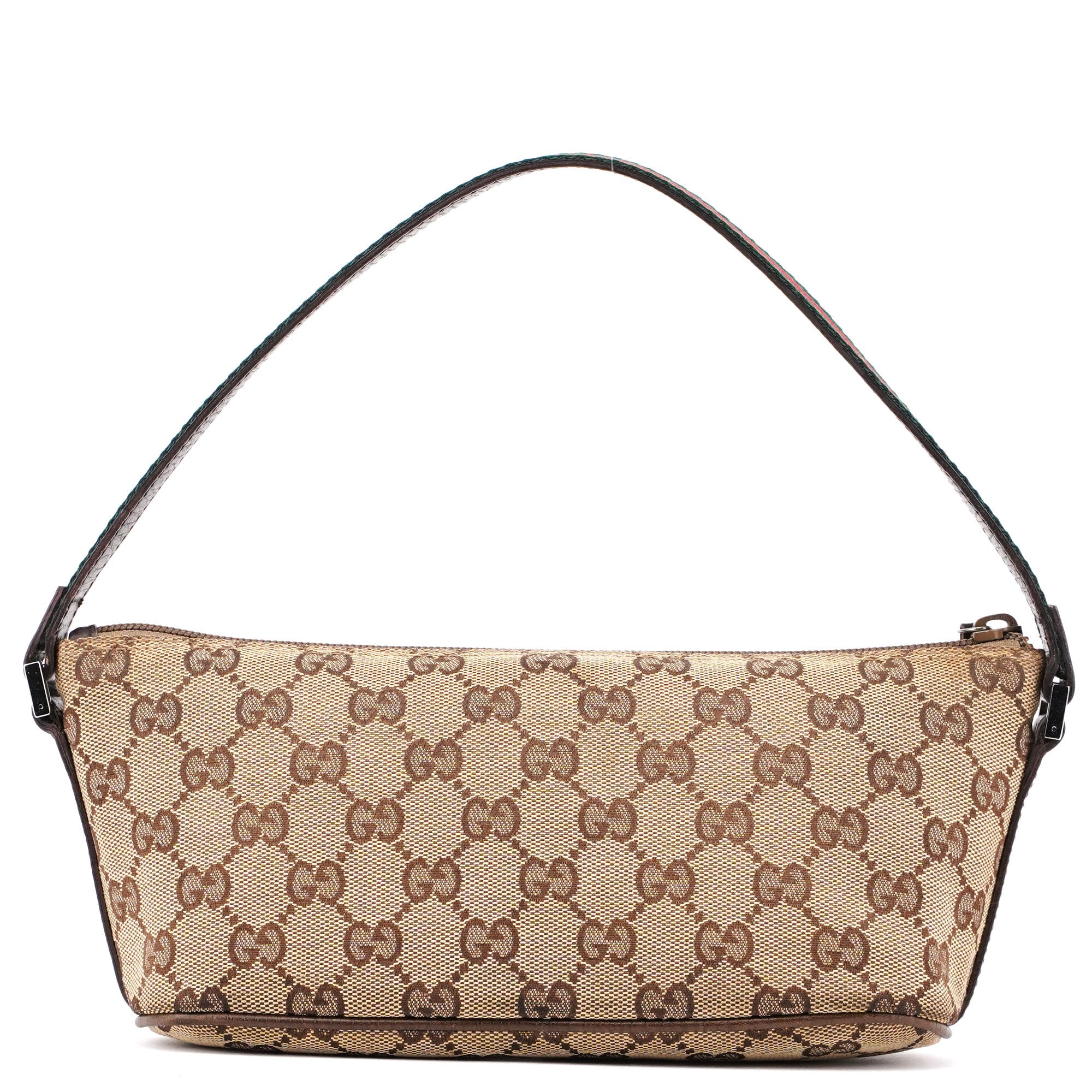 Gucci 141809 Beige GG Boat Pochette