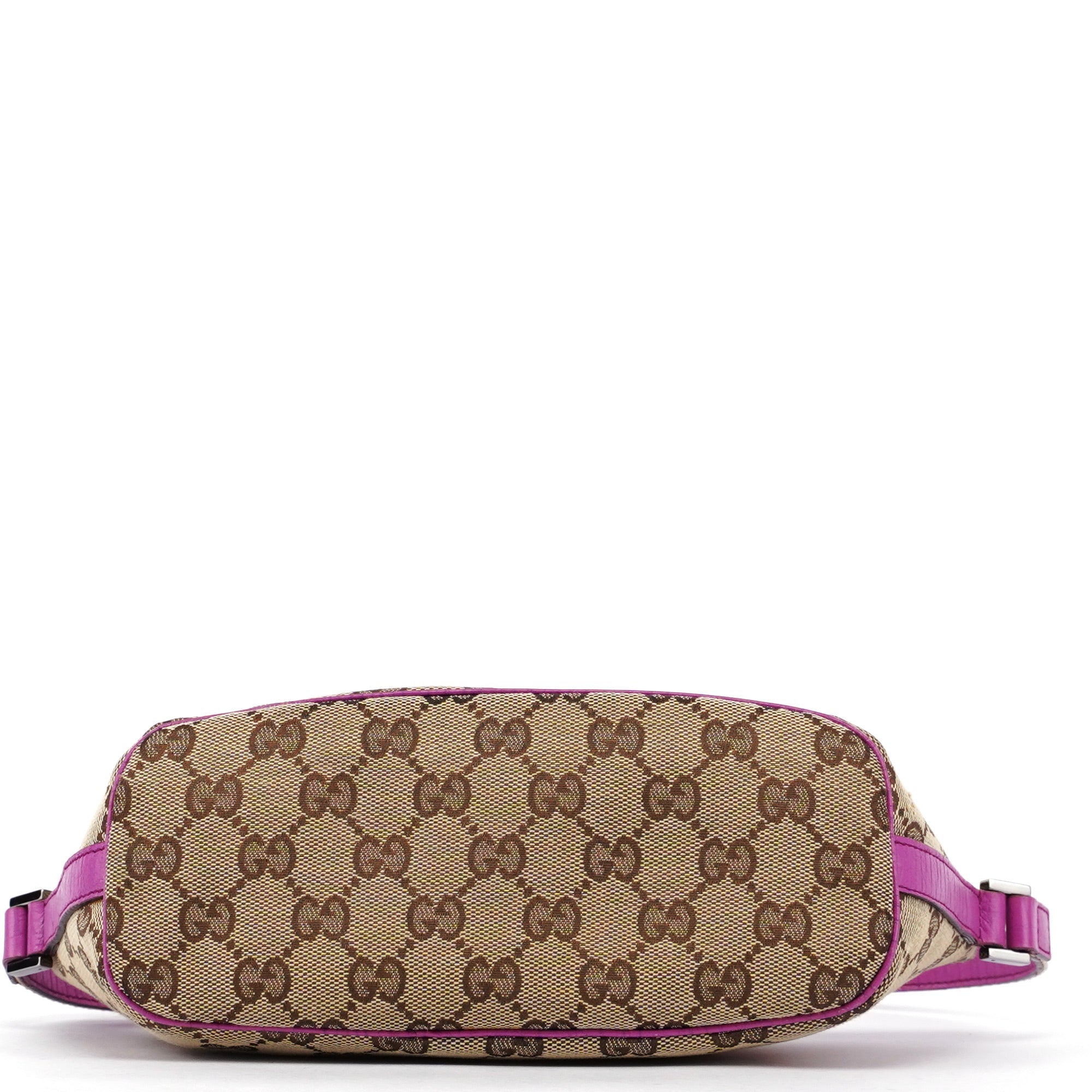 Gucci 141809 Beige Pink GG Boat Pochette