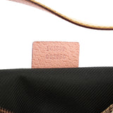 Gucci 141809 Beige Pink GG Boat Pochette