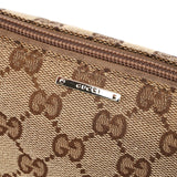 Gucci 141809 Beige Pink GG Boat Pochette
