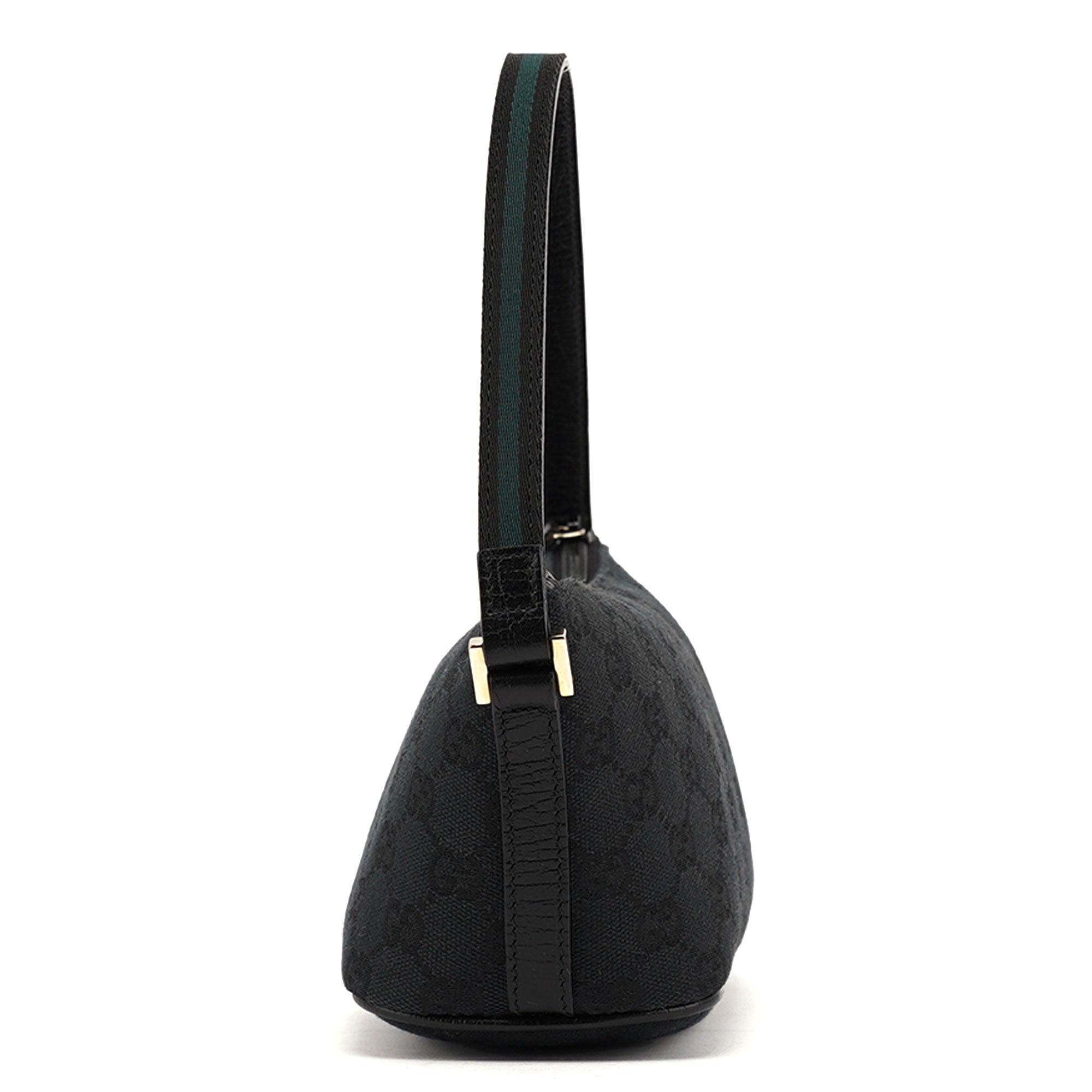 Gucci 141809 Black GG Boat Pochette