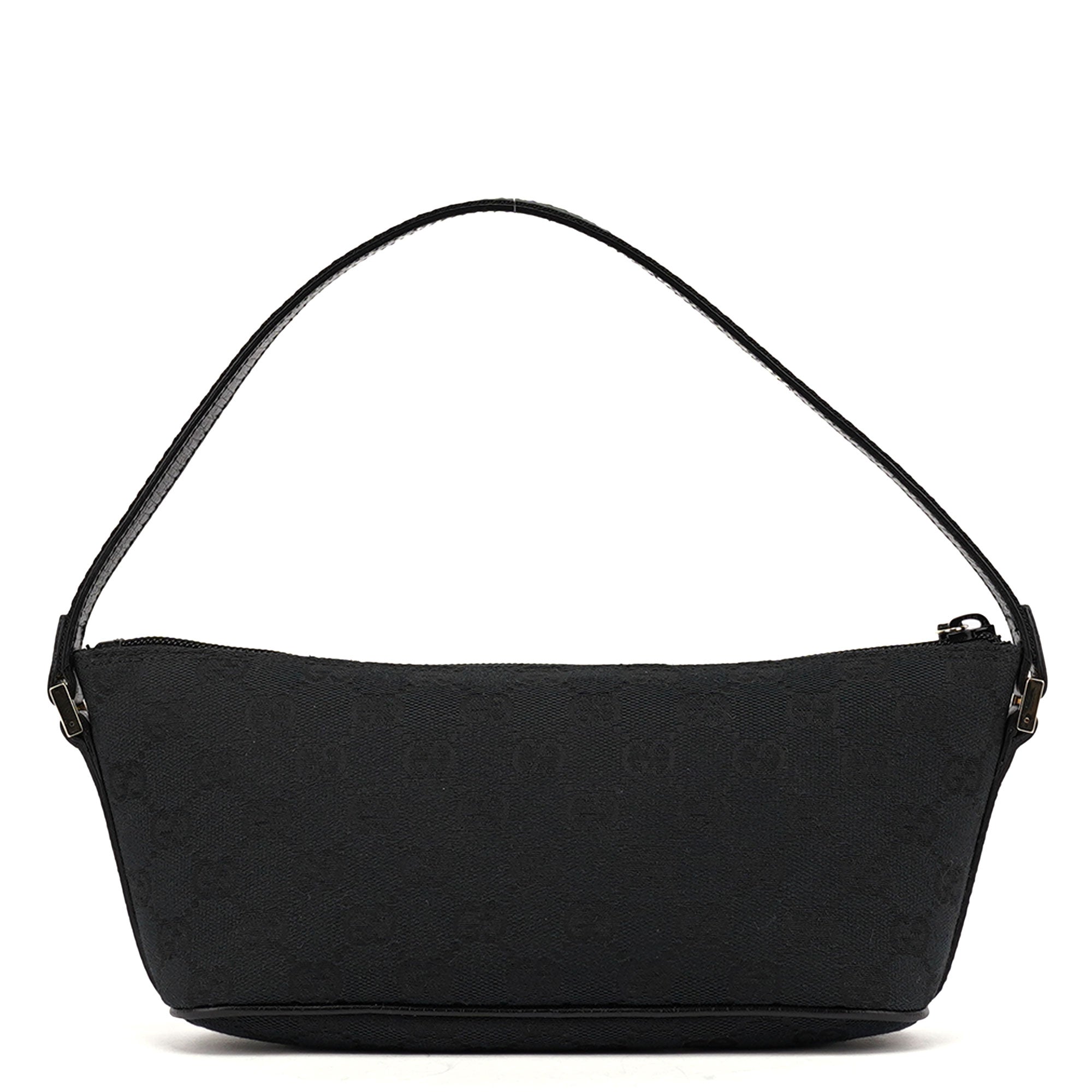 Gucci 141809 Black GG Boat Pochette