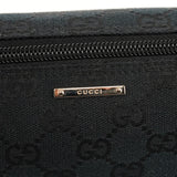 Gucci 141809 Black GG Boat Pochette