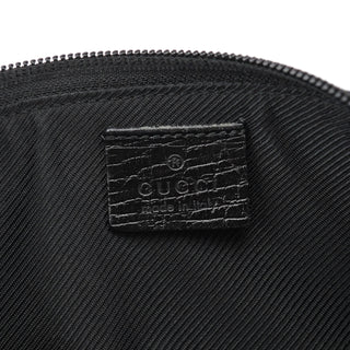 Gucci 141809 Black GG Boat Pochette