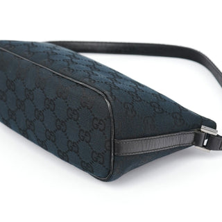 Gucci 141809 Black GG Boat Pochette