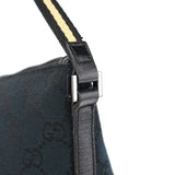 Gucci 141809 Black GG Boat Pochette