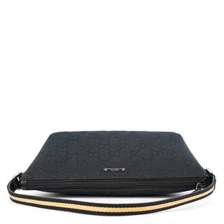Gucci 141809 Black GG Boat Pochette