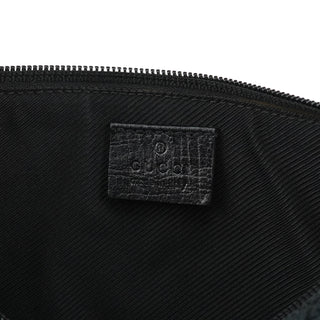 Gucci 141809 Black GG Boat Pochette