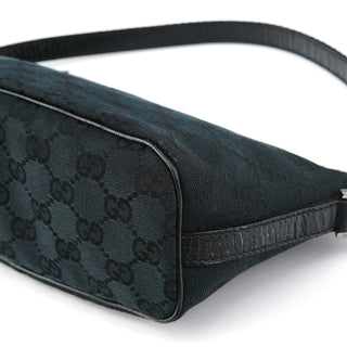 Gucci 141809 Black GG Boat Pochette