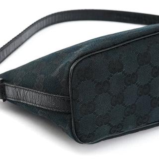 Gucci 141809 Black GG Boat Pochette