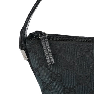 Gucci 141809 Black GG Boat Pochette