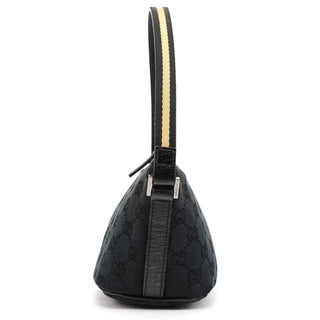 Gucci 141809 Black GG Boat Pochette