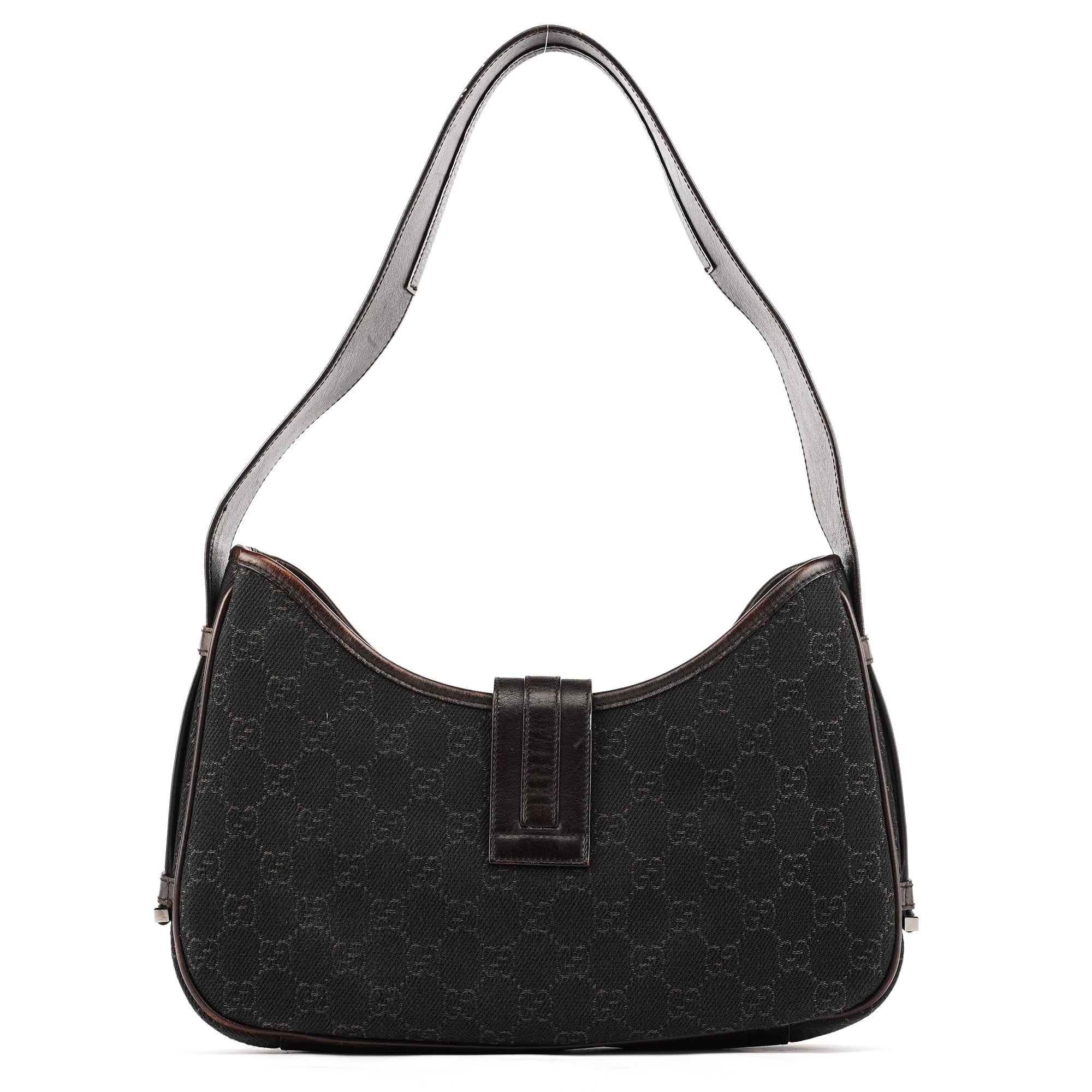 Gucci 143747 Brown GG Jackie Shoulder Bag