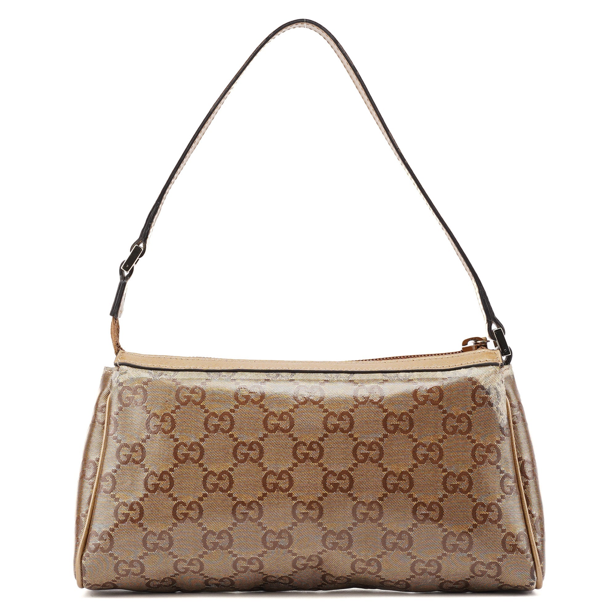 Gucci 145750 Beige GG Coated Mini Shoulder Bag