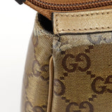 Gucci 145750 Beige GG Coated Mini Shoulder Bag