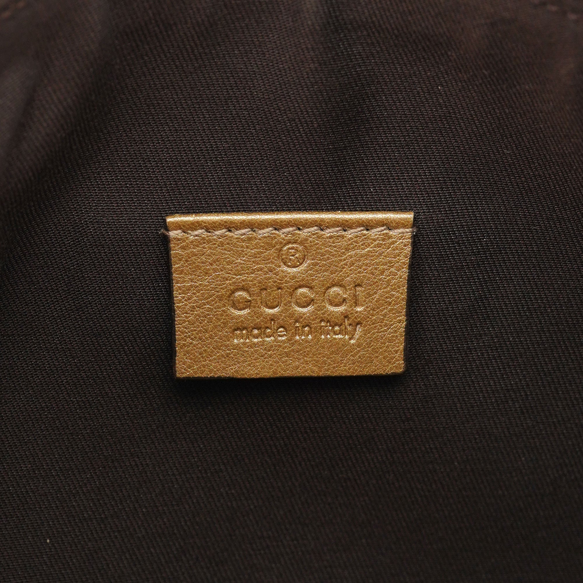 Gucci 145750 Beige GG Coated Mini Shoulder Bag