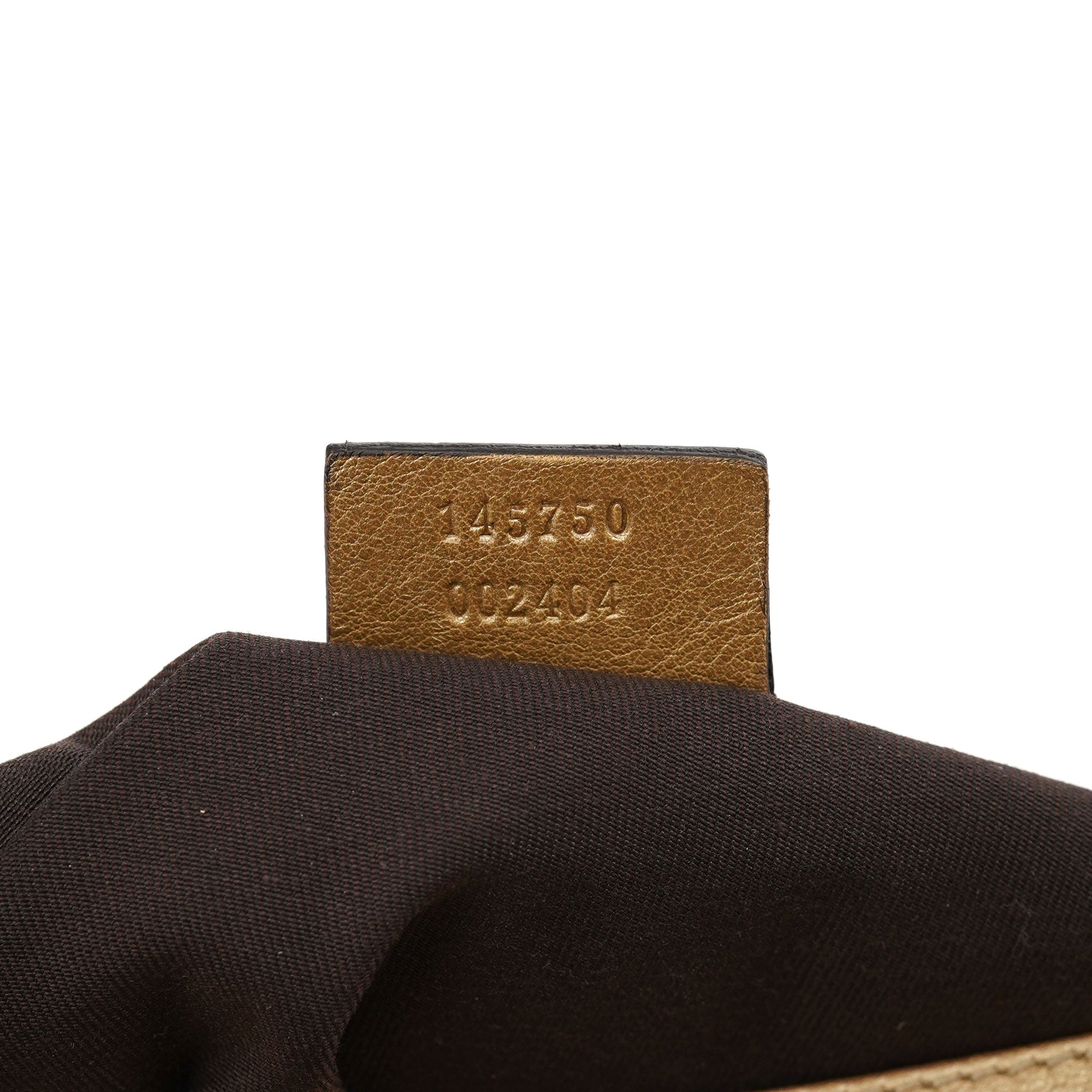 Gucci 145750 Beige GG Coated Mini Shoulder Bag