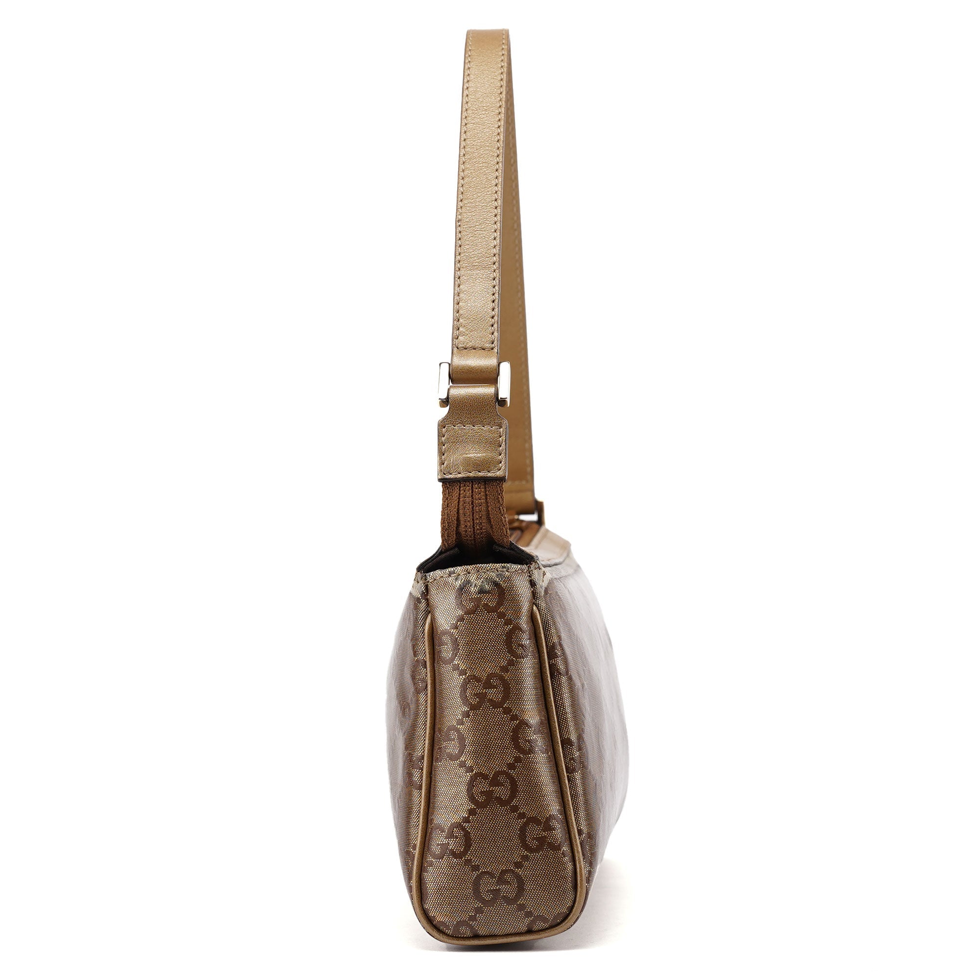 Gucci 145750 Beige GG Coated Mini Shoulder Bag