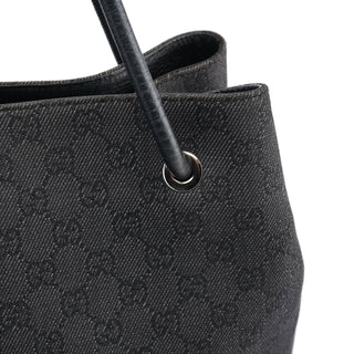 Gucci 152279 Anthracite Denim GG Tote Bag