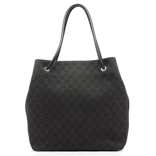 Gucci 152279 Anthracite Denim GG Tote Bag